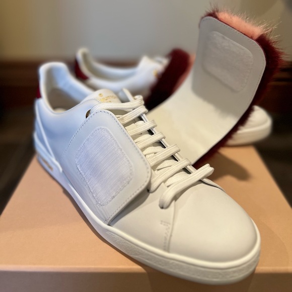 Louis Vuitton Women’s Fur Trimmed Sneakers - Picture 7 of 10